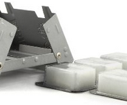 Esbit Ultralight Folding Pocket Stove with Six 14g Solid Fuel Tablets
