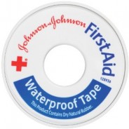 Johnson and Johnson Red Cross Waterproof First Aid Tape